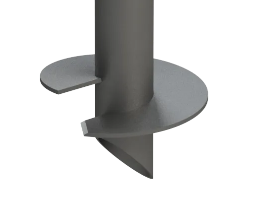 Detall de l'hèlix del pilot PRO
